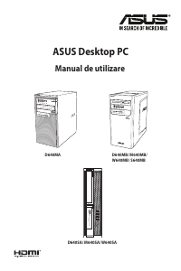 Manual Asus D640MA PRO Computer de birou