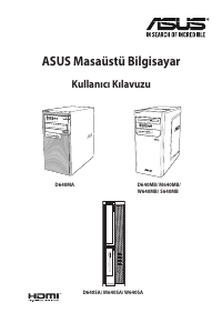 Kullanım kılavuzu Asus D640MB PRO Masaüstü bilgisayar