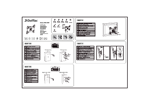 説明書 Doffler WB 4509 ウォールマウント