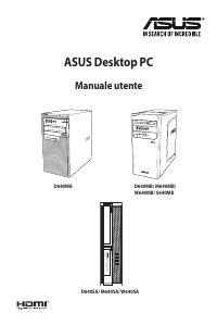 Manuale Asus D640SA PRO Desktop