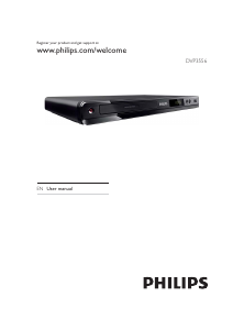 Manual Philips DVP3556 DVD Player