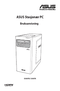 Bruksanvisning Asus S300TA Datamaskin