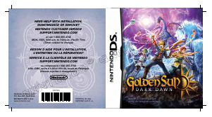 Manual Nintendo DS Golden Sun - Dark Dawn