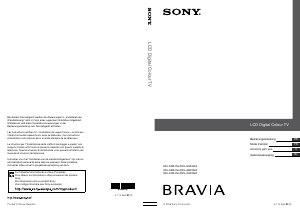 Manuale Sony Bravia KDL-46W4500 LCD televisore