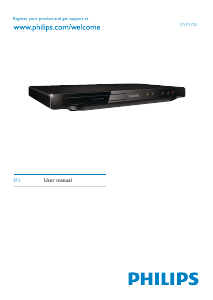 Manual Philips DVP3700 DVD Player