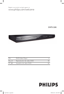 Handleiding Philips DVP5120KX DVD speler