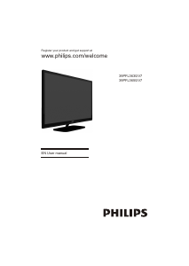Handleiding Philips 39PFL3650 LED televisie