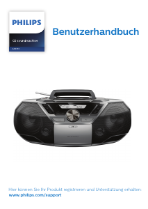 Bedienungsanleitung Philips AZB790 Stereoanlage