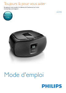 Mode d’emploi Philips AZ390 Stéréo