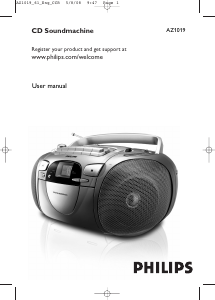 Handleiding Philips AZ1019 Stereoset