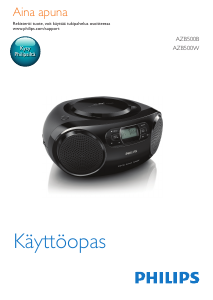 Käyttöohje Philips AZB500B Stereosetti