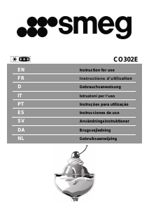 Manuale Smeg CO302E Congelatore