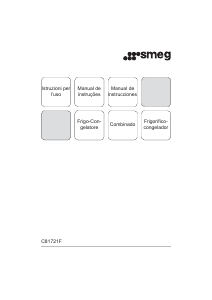 Bedienungsanleitung Smeg C81721F Kühl-gefrierkombination