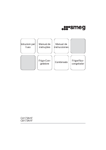 Bedienungsanleitung Smeg C4173N1F Kühl-gefrierkombination