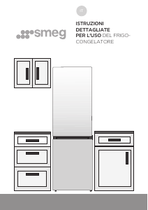 Manuale Smeg FC20XDNE Frigorifero-congelatore