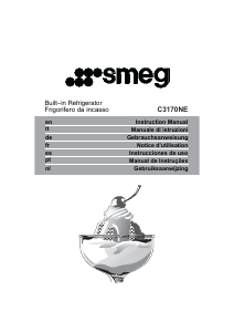Bedienungsanleitung Smeg C3170NE Kühl-gefrierkombination