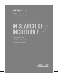 Priročnik Asus UX331 ZenBook 13 Prenosni računalnik