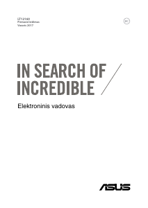 Vadovas Asus UX370 ZenBook Flip S Nešiojamasis kompiuteris