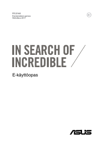 Käyttöohje Asus UX370 ZenBook Flip S Kannettava tietokone