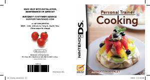 Manual Nintendo DS Personal Trainer - Cooking