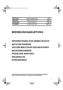 Bedienungsanleitung Whirlpool AKZ 487 IX Backofen