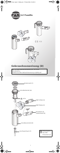Bedienungsanleitung PARI LC Baby Inhalator