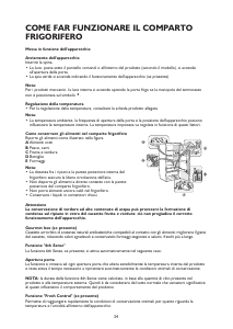 Manuale Whirlpool WME18222 A++X Frigorifero