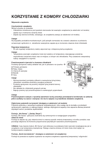 Instrukcja Whirlpool WME16102 A++W Lodówka