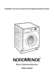 Manual Nordmende WM74OONM Washing Machine