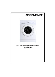 Manual Nordmende WM1002WH Washing Machine