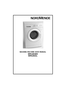 Handleiding Nordmende WM1201SL Wasmachine