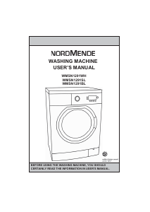 Handleiding Nordmende WMSN1291BL Wasmachine