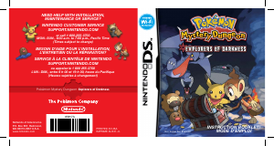 Mode d’emploi Nintendo DS Pokemon Mystery Dungeon Explorers of Darkness