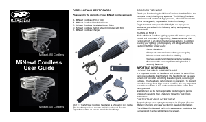 Handleiding NiteRider MiNewt 350 Cordless Fietslamp