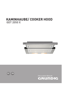Bedienungsanleitung Grundig GDT 2050 X Dunstabzugshaube