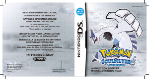 Mode d’emploi Nintendo DS Pokemon SoulSilver