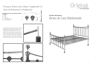 Handleiding Dreams Selkirk Bedframe