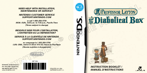 Mode d’emploi Nintendo DS Professor Layton and the Diabolic Box