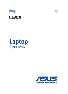 Priručnik Asus X556UQ Vivobook Prijenosno računalo