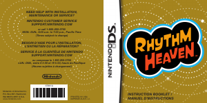 Mode d’emploi Nintendo DS Rhythm Heaven