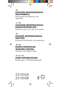 Bedienungsanleitung Auriol Z31055A Wetterstation