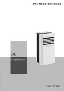 Bedienungsanleitung Trotec PAC 2600 X Klimagerät