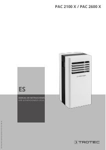 Manual de uso Trotec PAC 2600 X Aire acondicionado