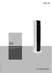 Bedienungsanleitung Trotec PAE 30 Klimagerät
