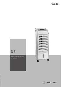 Bedienungsanleitung Trotec PAE 25 Klimagerät