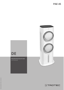 Bedienungsanleitung Trotec PAE 45 Klimagerät