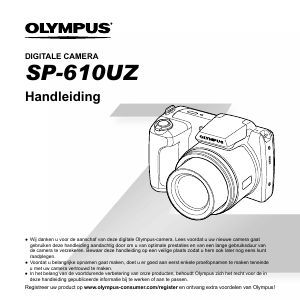 Handleiding Olympus SP-610UZ Traveller Digitale camera