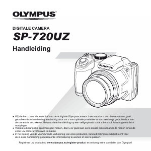 Handleiding Olympus SP-720UZ Traveller Digitale camera