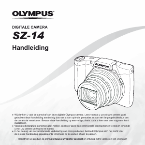 Handleiding Olympus SZ-14 Traveller Digitale camera