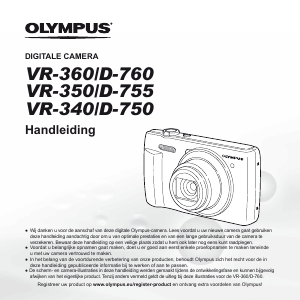 Handleiding Olympus VR-340 Smart Digitale camera